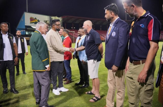 GUYANA WELCOMES 15 INTERNATIONAL CRICKET TEAMS AS OVER-40S WORLD CUP GETS UNDERWAY